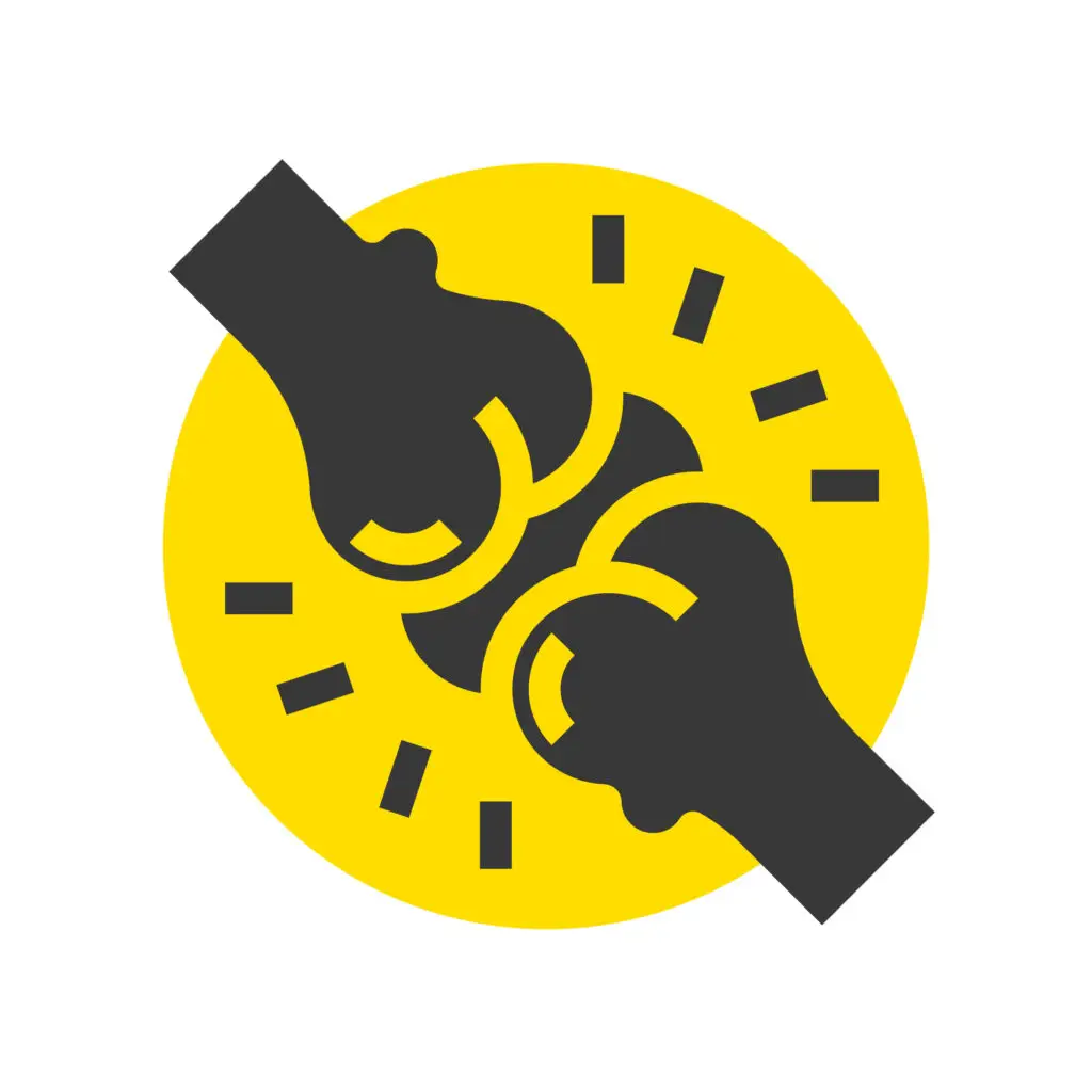 lubricated joints icon